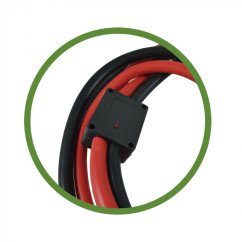 Cables de puente 35mm2 - abrazaderas de latón