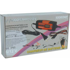 Cargador electrónico automático Sodistart 6/12V