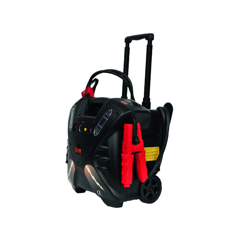 Booster de arranque de 12-24V con rueda