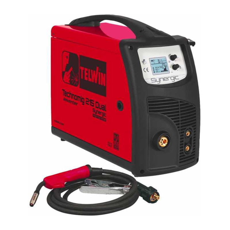 230V 5KW MIG/FLUX/BRAZING/MMA/TIG inverter welding machine kit with equipment