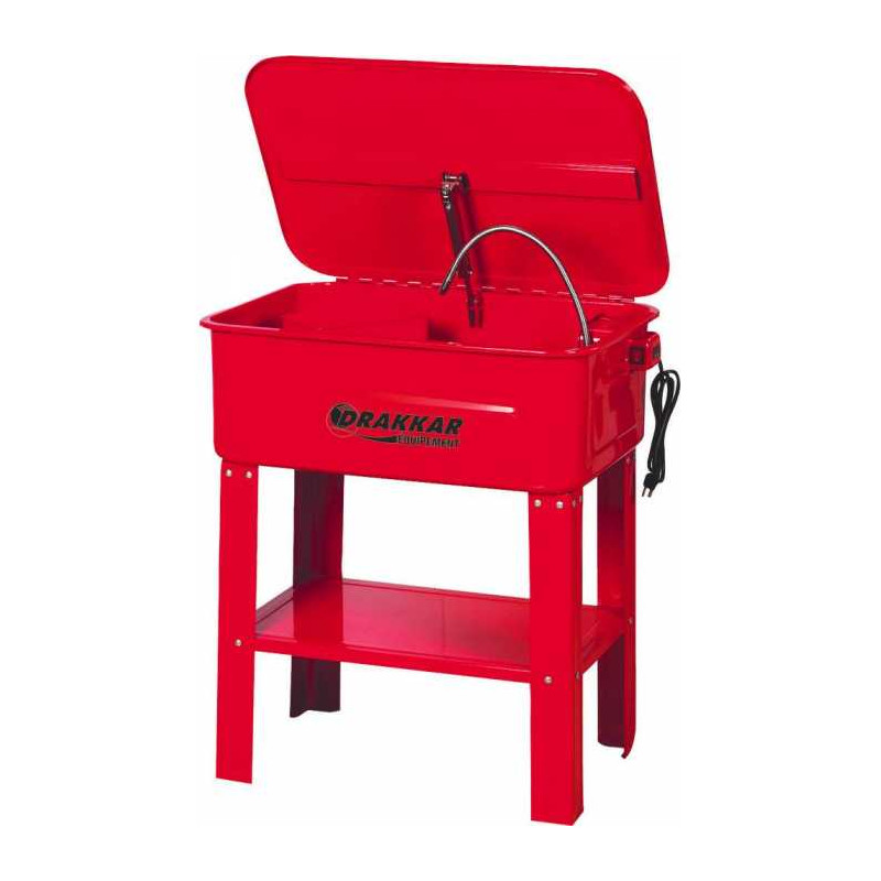 Fuente de limpieza eléctrica en soporte 75L