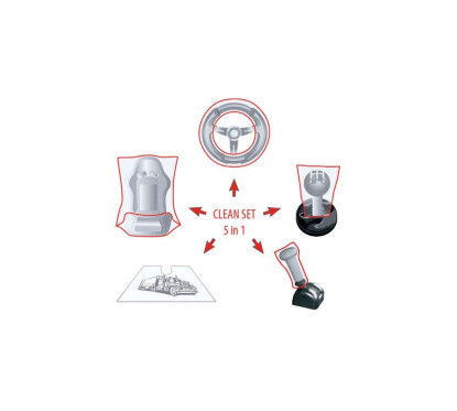 Kit di protezione monouso PL - 5 in 1