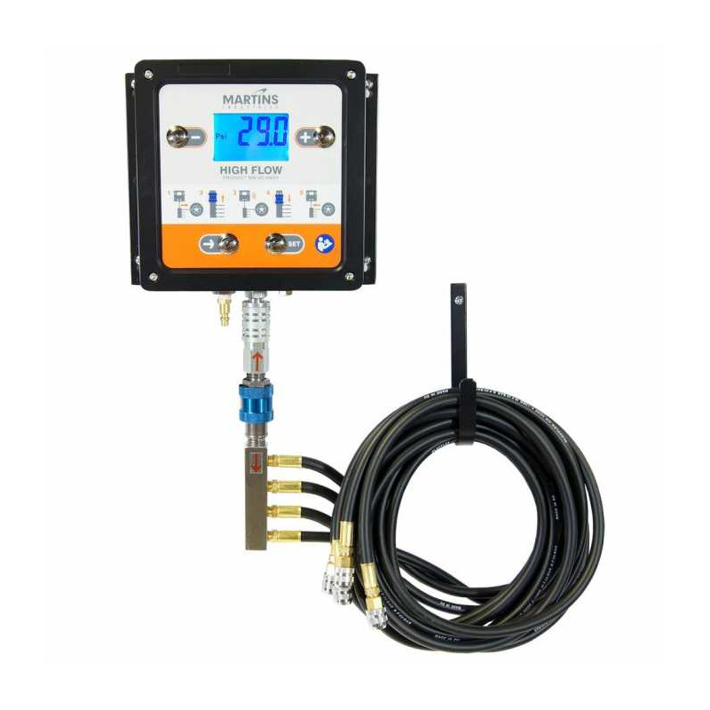 Automate de gonflage digital automatique 4 sorties pour pneus 10B