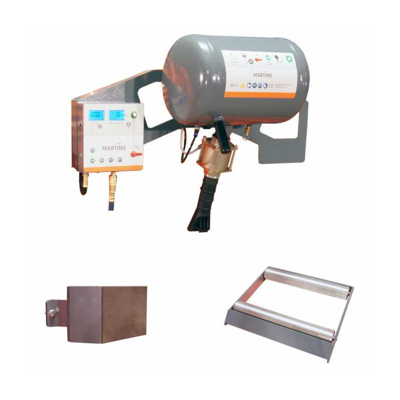 Poste de collage et de gonflage pour pneus PL