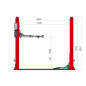 2-column lift 3.5T - Automatic release