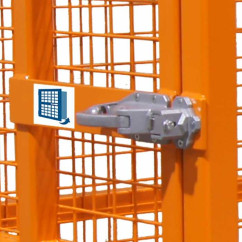 Jaula de seguridad de 208 cm de inflado completo para neumáticos de camión y agrícolas