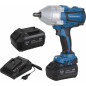 Impact wrench 1/2'' 20V 1000/1500Nm brushless - 2 x 5Ah and 4Ah Li-ion batteries - case