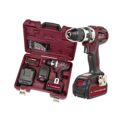 18V battery-powered drill without coal