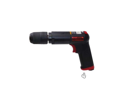 Reversible pneumatic drill - 13 mm chuck