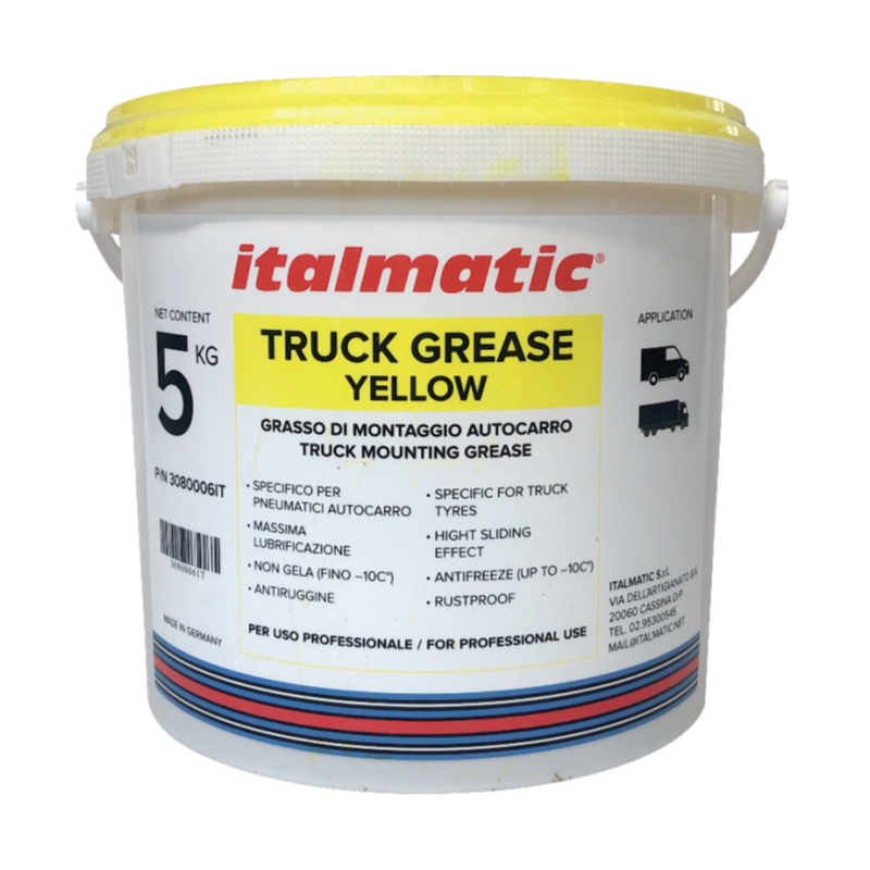 Graxa para montagem de pneus de camião PL YELLOW (5kg)