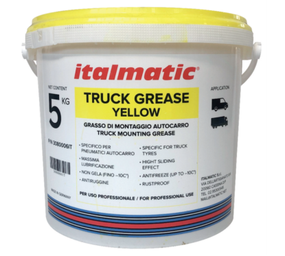 Graxa para montagem de pneus de camião PL YELLOW (5kg)
