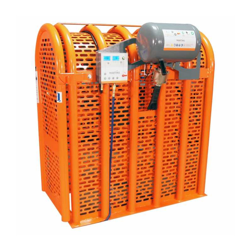 Roll-bar con gonfiaggio completo dei pneumatici per mezzi pesanti