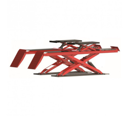 Elevador de tesoura 5.5T + elevação auxiliar 4T