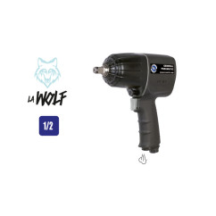 Clé à choc pneumatique 1/2" - 1756Nm - WOLF avec 10 douilles