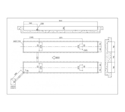 Scissor lift 5.5T + auxiliary lift 4T