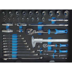 133 PCS Troubleshooting Tool Case - 1/2" & 1/4"