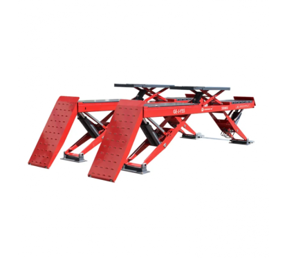 Double scissor lift 5.5t + auxiliary lift 4t
