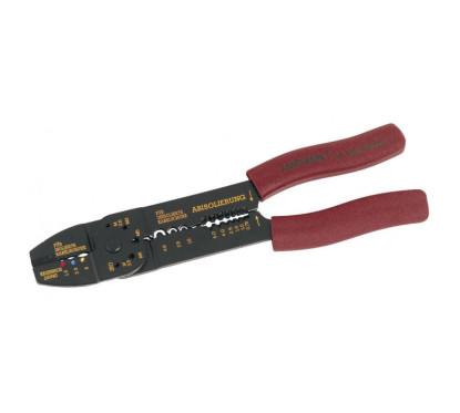 Combination clamp for cable terminals