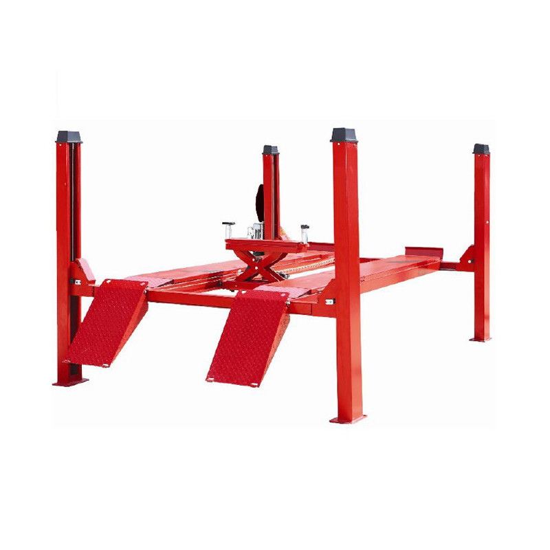 4T 4-Column Lift + 3T Lifting Crossbeam