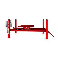 4-Säulen-Hebebühne 5T mit eingebauter Schere 4T