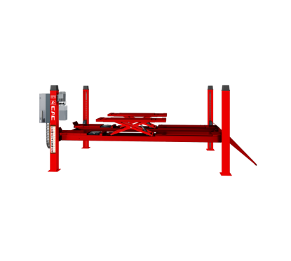 Elevador de 4 columnas 5T con tijeras incorporadas 4T