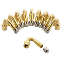 Rigid 45° angled metal extension (bag of 10)