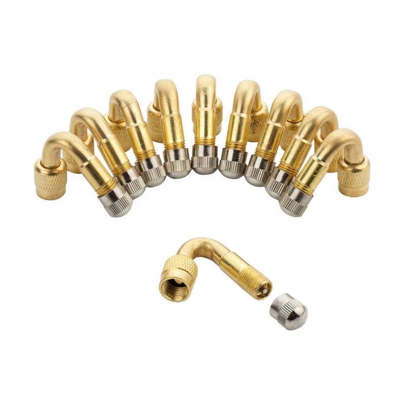 Rigid 45° angled metal extension (bag of 10)