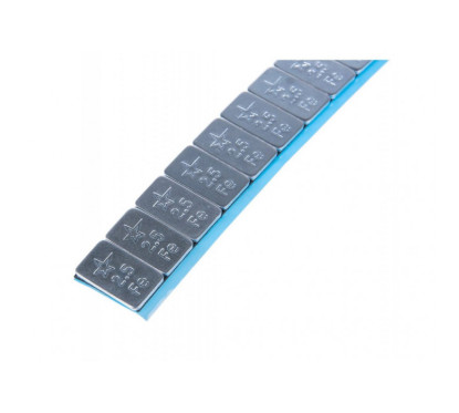 Flat adhesive mass 12x2.5g uncoated. Box of 100.