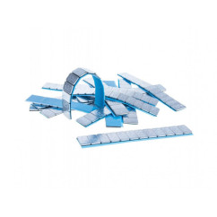 Massa adesiva piatta 12x2,5g non rivestita. Scatola da 100 pezzi.